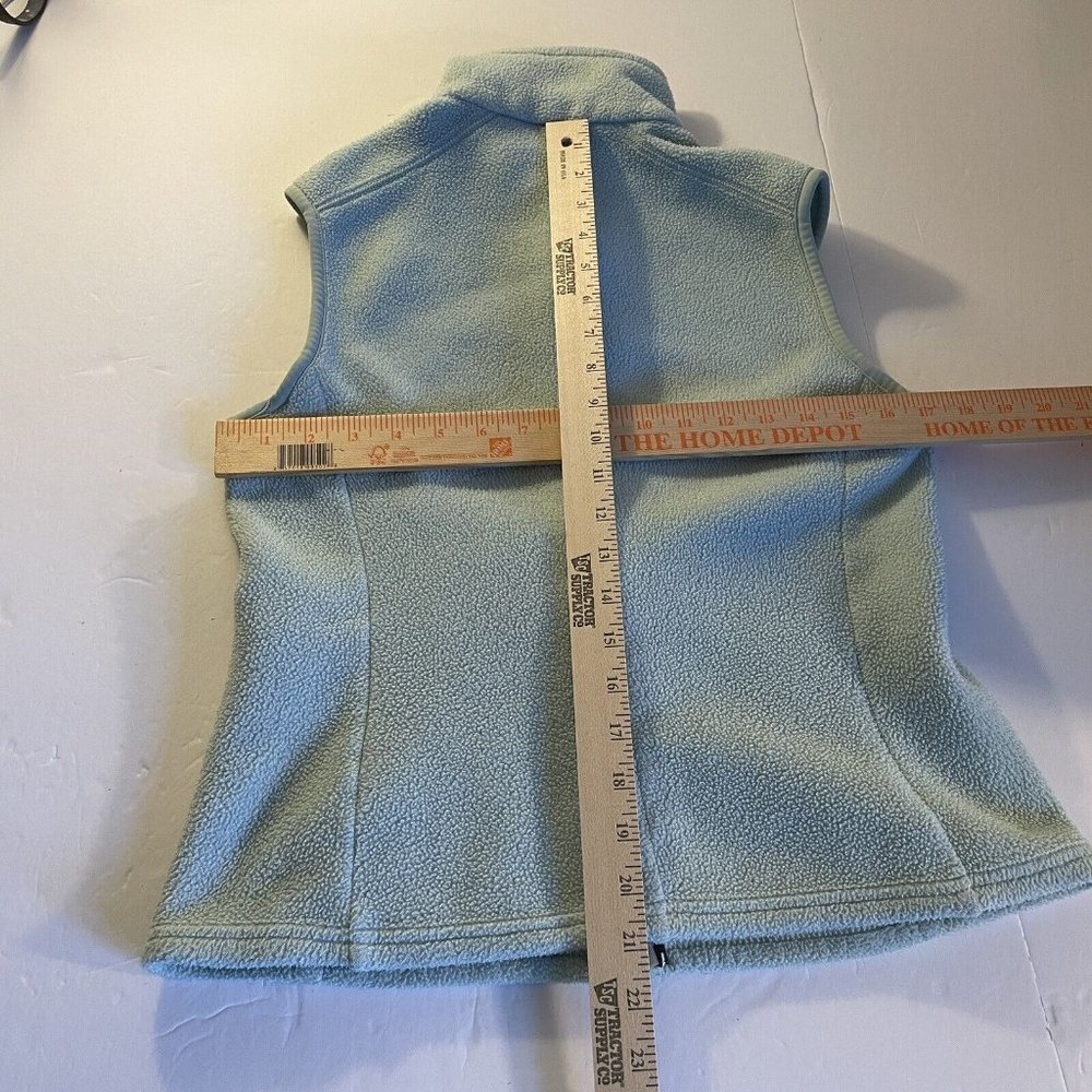 Patagonia Women Blue  Synchilla Fleece Vest Full Zip Mock Neck 25163f6 Small - Picture 3 of 9